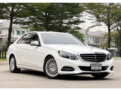 2013 Mercedes-Benz E300 2.1 BLUETEC HYBRID รถเก๋ง 4 ประตู ออฟชั่นเต็ม เครื่องดีเซล ใช้น้อย รถศูนย์